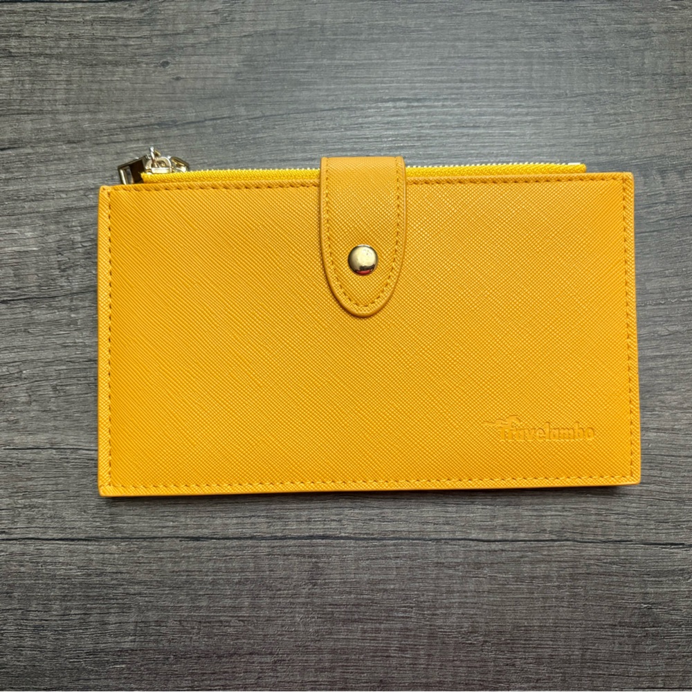 Travelambo Mustard Yellow Women's Wallet